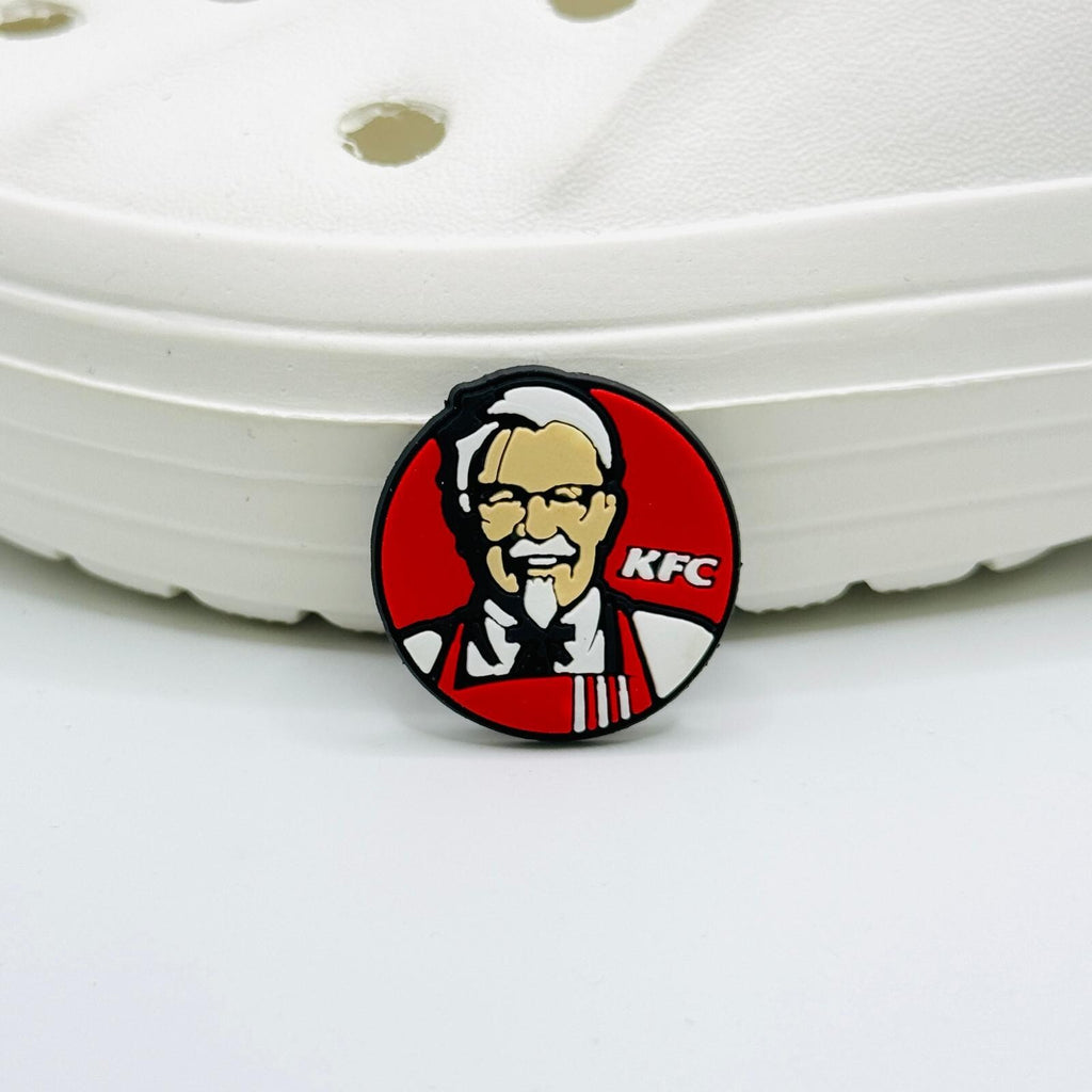 Fast Food shoe charms for Crocs-style clogs