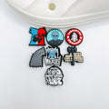 Game of Thrones Brands shoe charms for Crocs-style clogs