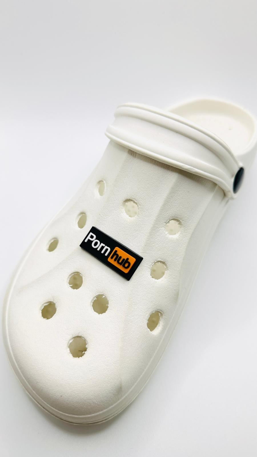 Porn Hub Flag shoe charms for Crocs-style clogs