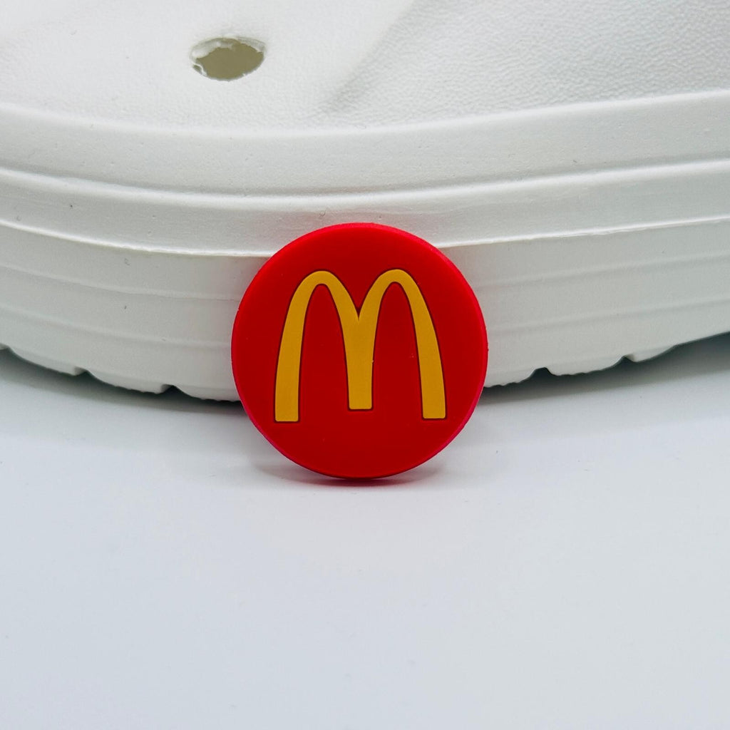 Fast Food shoe charms for Crocs-style clogs