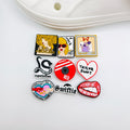 Taylor Swiftie shoe charms, set of 9, for Crocs-style clogs