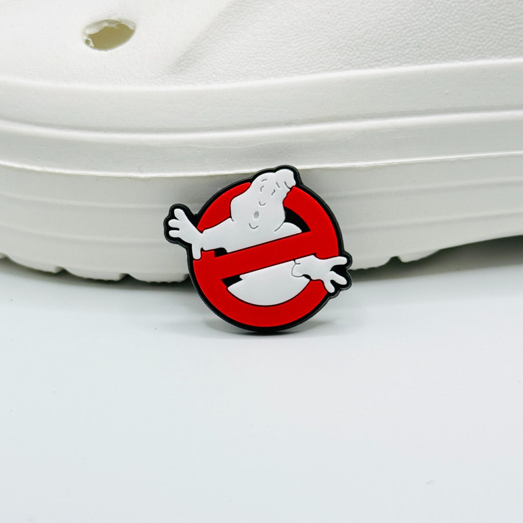 Ghostbusters shoe charms for Crocs-style clogs