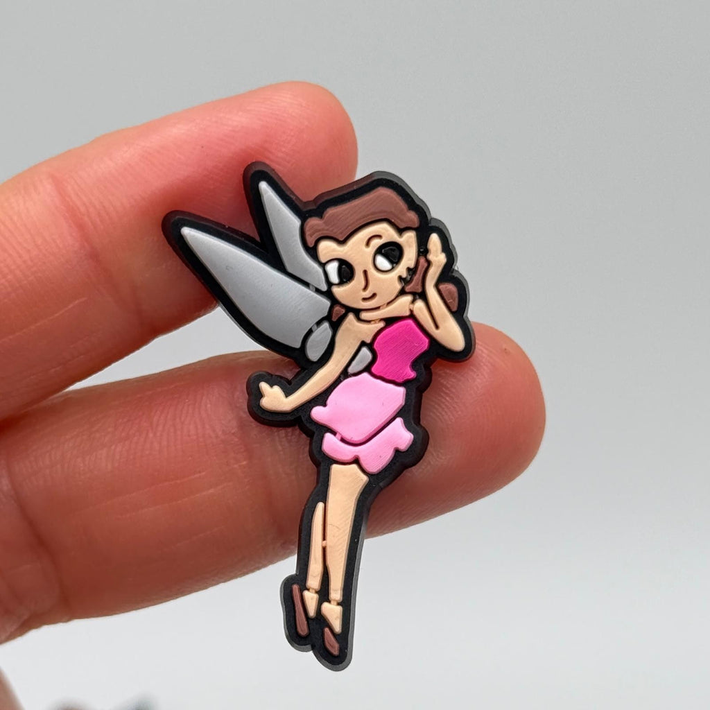 Fairies shoe charms for Crocs-style clogs