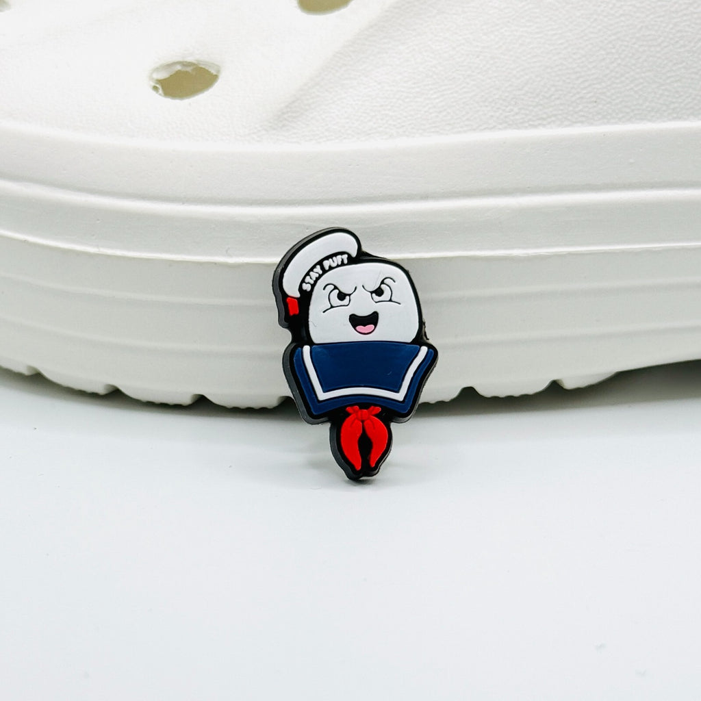 Ghostbusters shoe charms for Crocs-style clogs