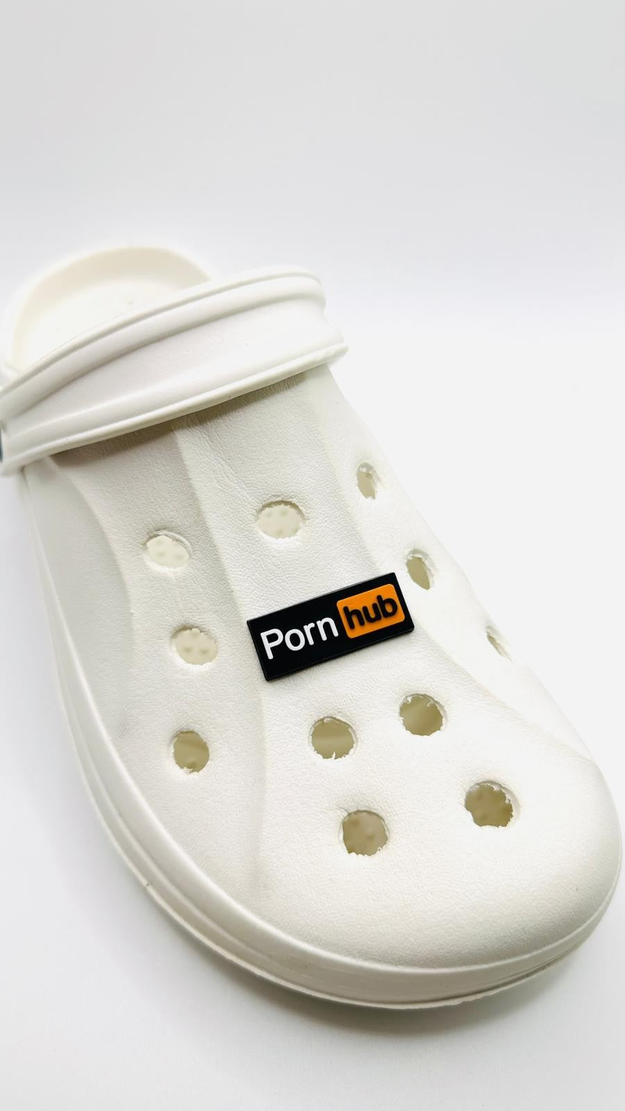 Porn Hub Flag shoe charms for Crocs-style clogs