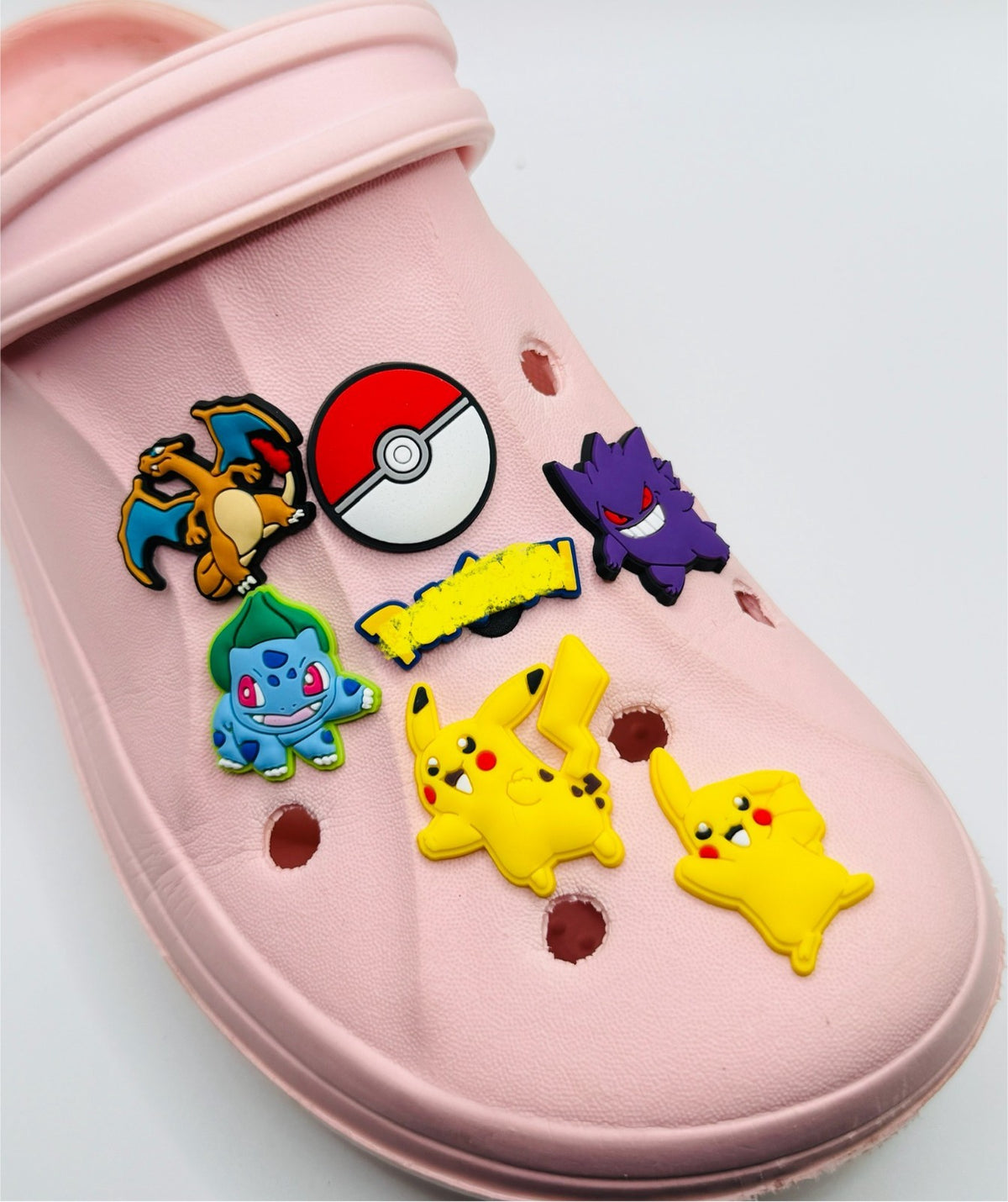 Pokémon pikachu and friends shoe charms, set of 7 – photo 2
