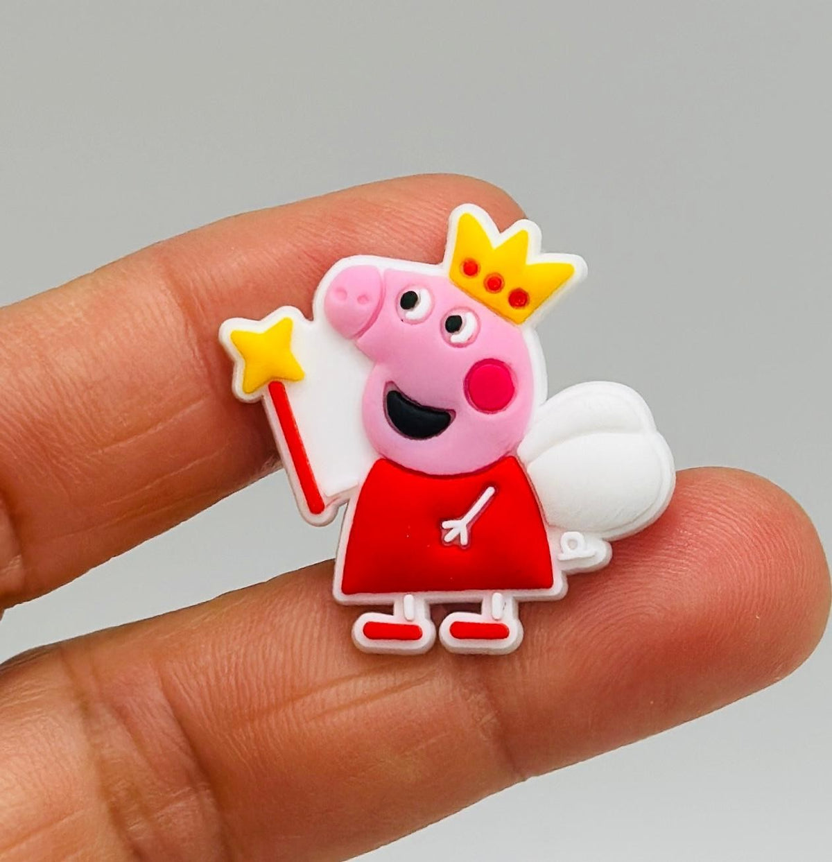 Peppa Pig shoe charms for Crocs-style clogs
