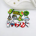 Ghostbusters shoe charms for Crocs-style clogs