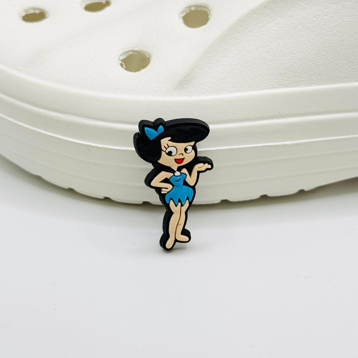 Flinstones shoe charms, set of 12, for Crocs-style clogs