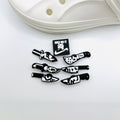 Horror Scary shoe charms, set of 7, for Crocs-style clogs