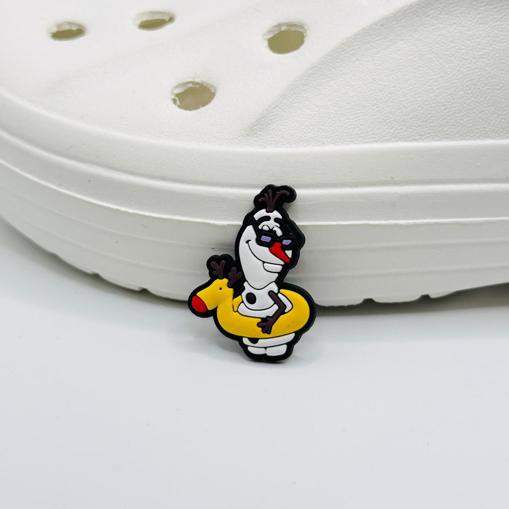 Frozen shoe charms, set of 12, for Crocs-style clogs