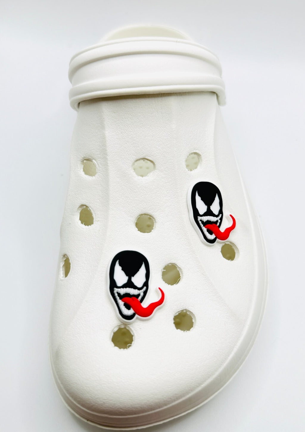 Venom shoe charms for Crocs-style clogs