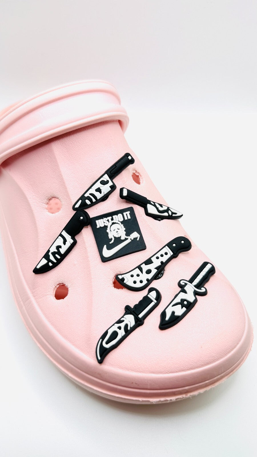 Halloween shoe charms, set of 7, for Crocs-style clogs