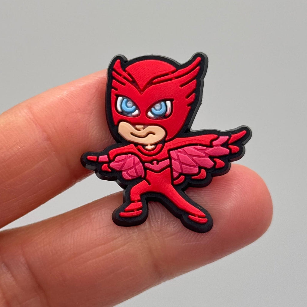 PJ Masks shoe charms for Crocs-style clogs