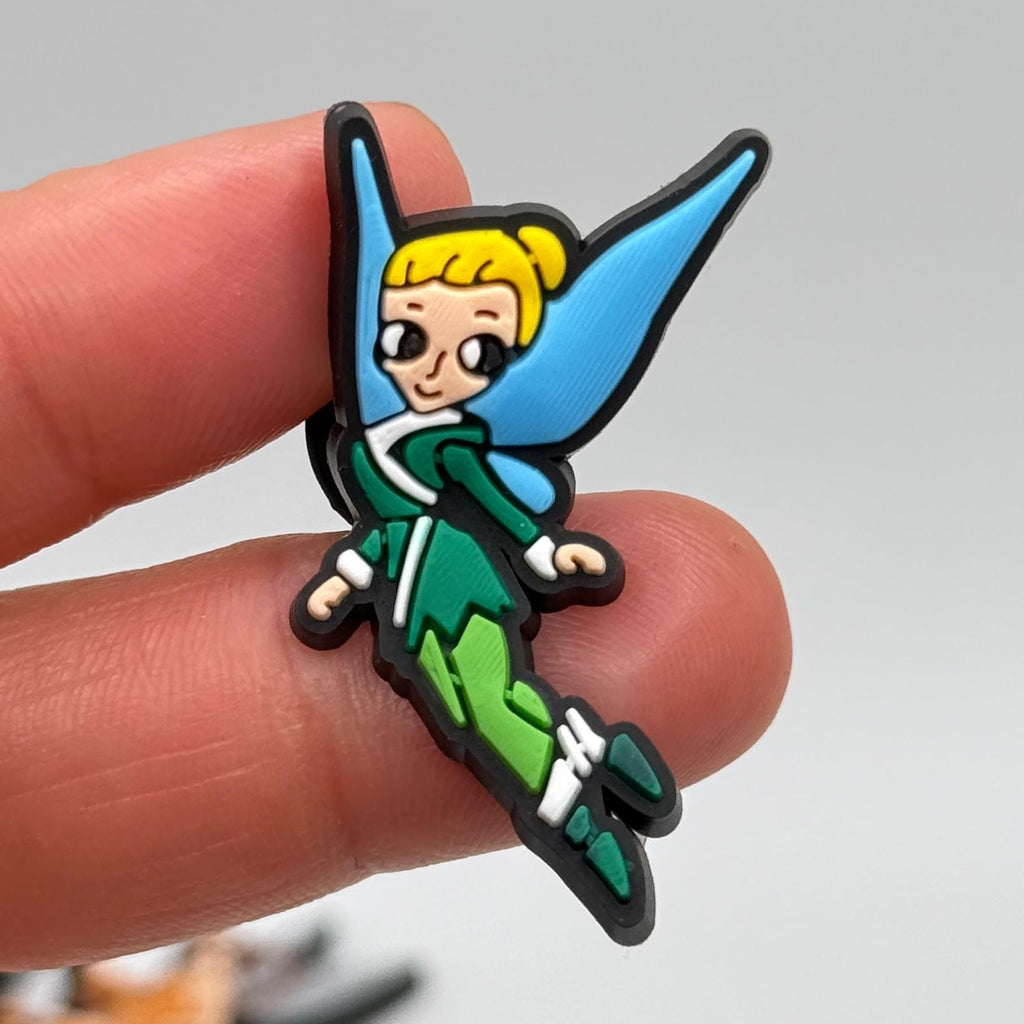 Fairies shoe charms for Crocs-style clogs