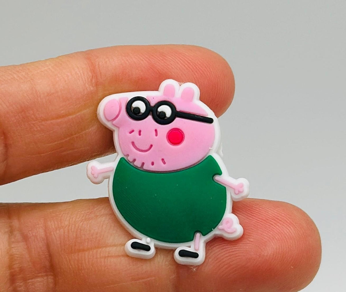 Peppa Pig shoe charms for Crocs-style clogs