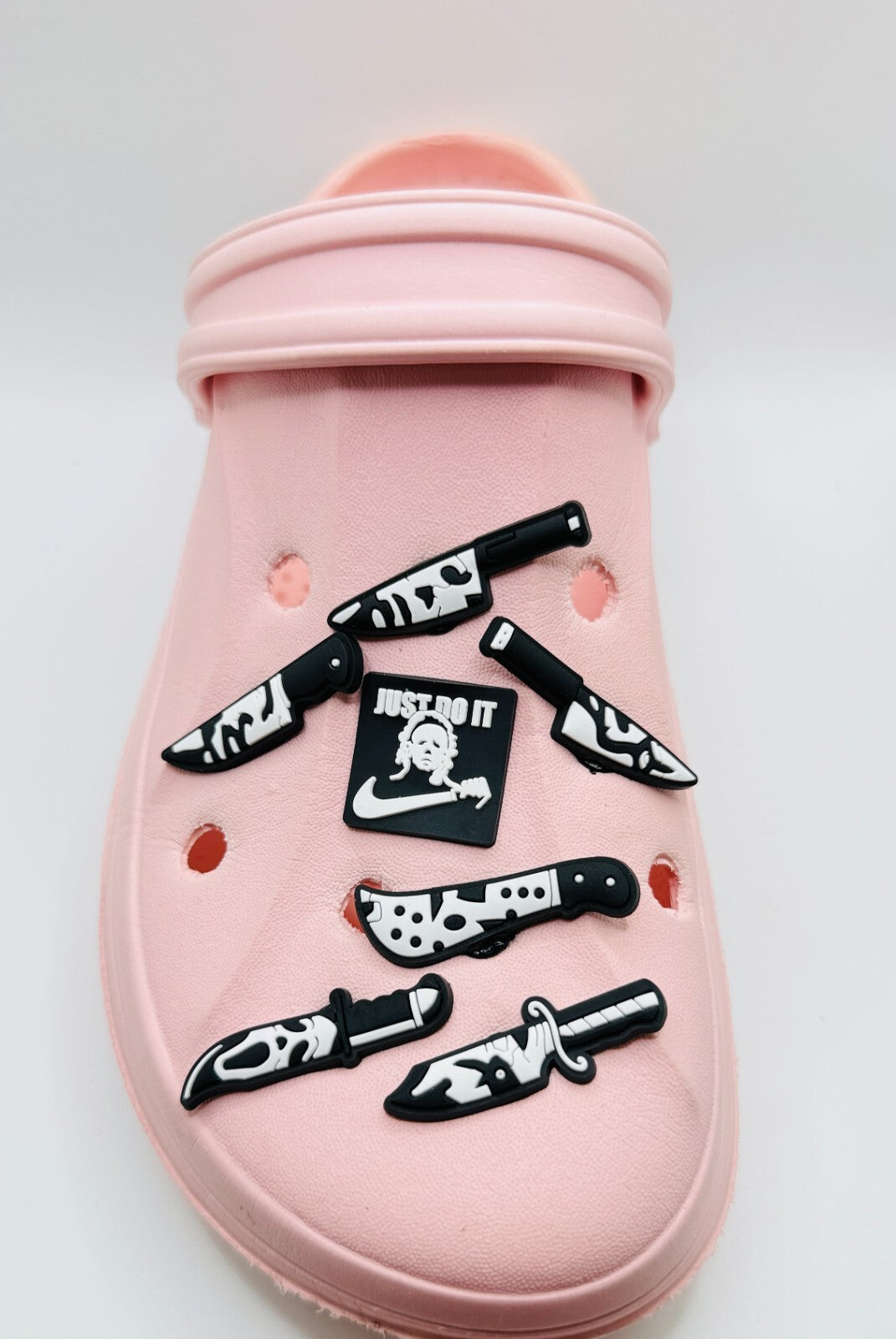 Halloween shoe charms, set of 7, for Crocs-style clogs