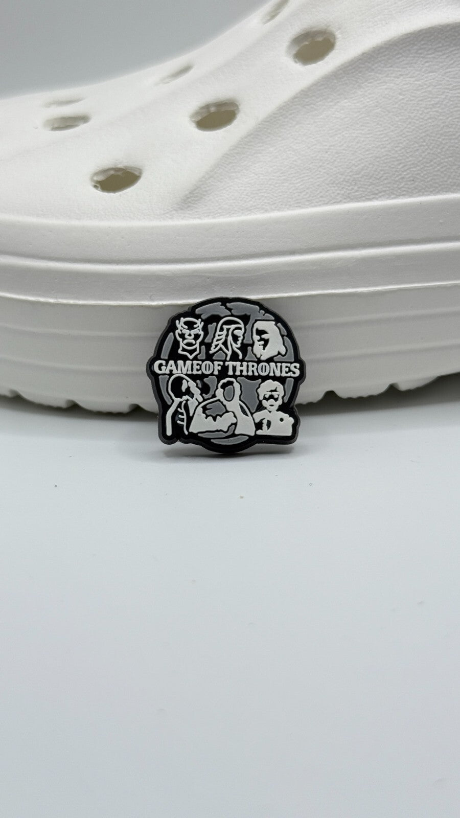Game of Thrones Brands shoe charms for Crocs-style clogs
