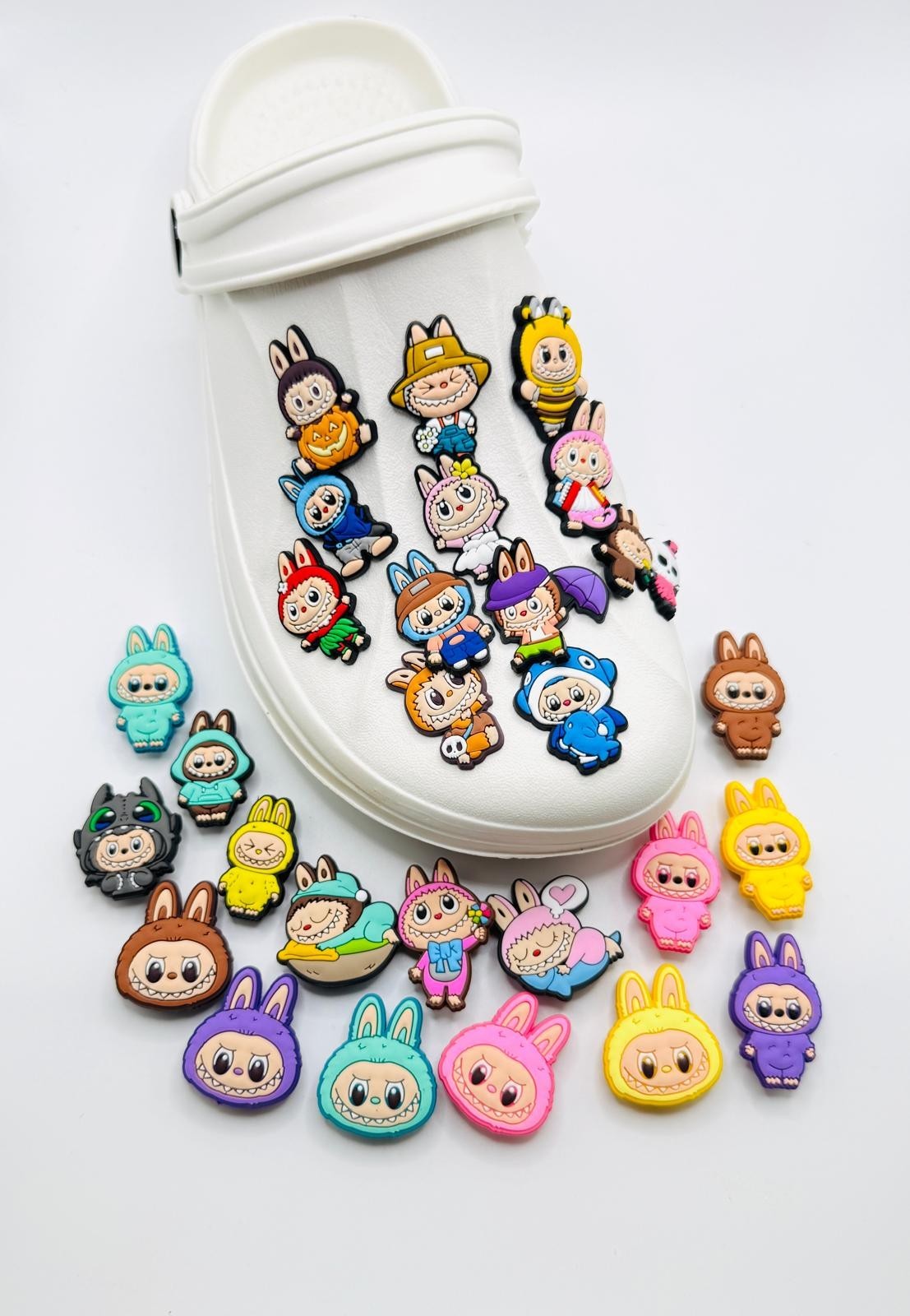 Labubu Monsters character designs shoe charms, set of 28 – photo 5