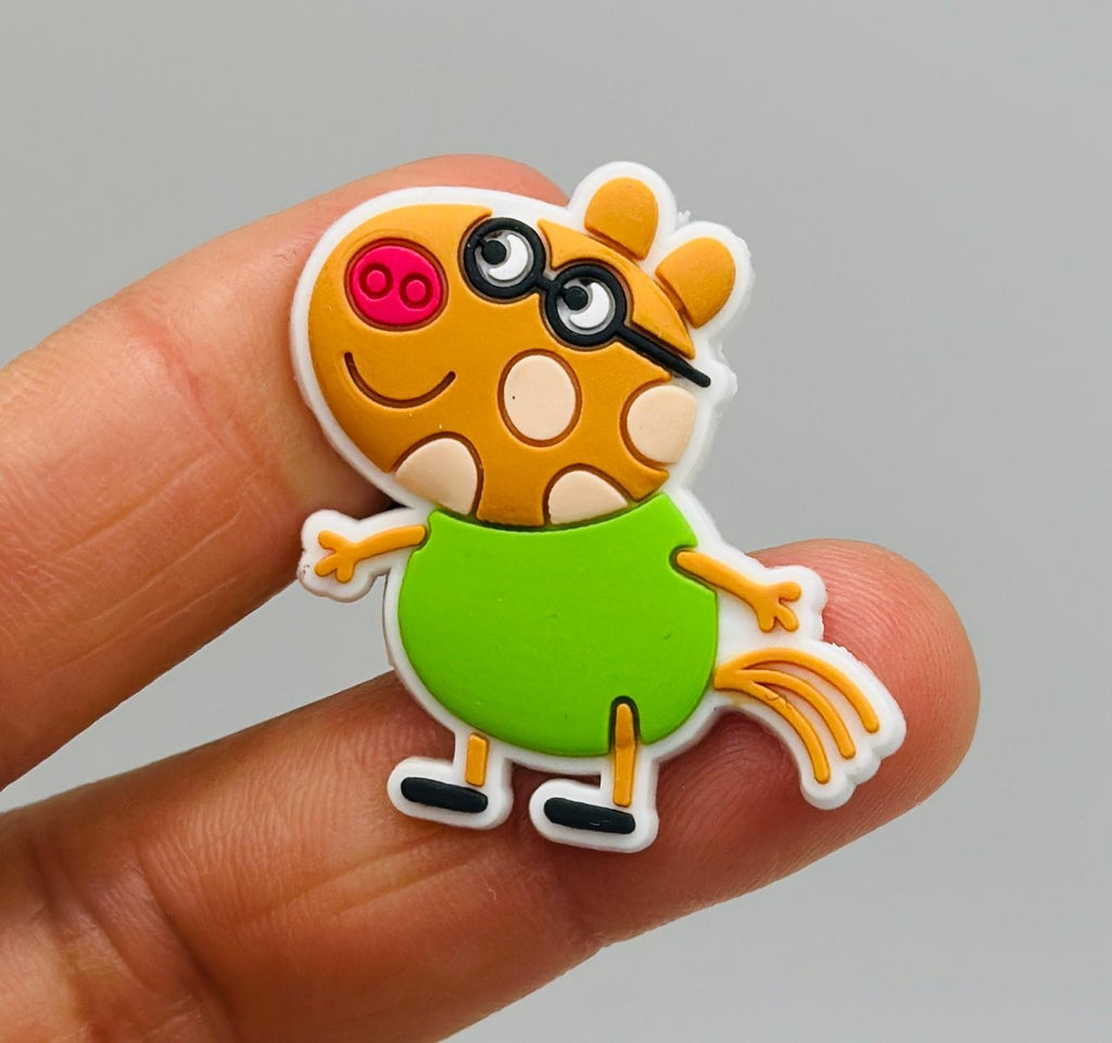 Peppa Pig shoe charms for Crocs-style clogs
