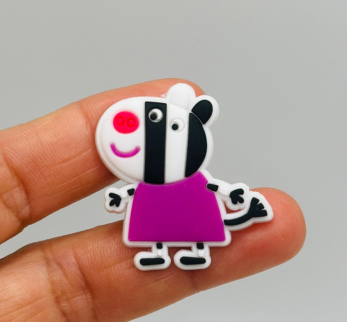 Peppa Pig shoe charms for Crocs-style clogs