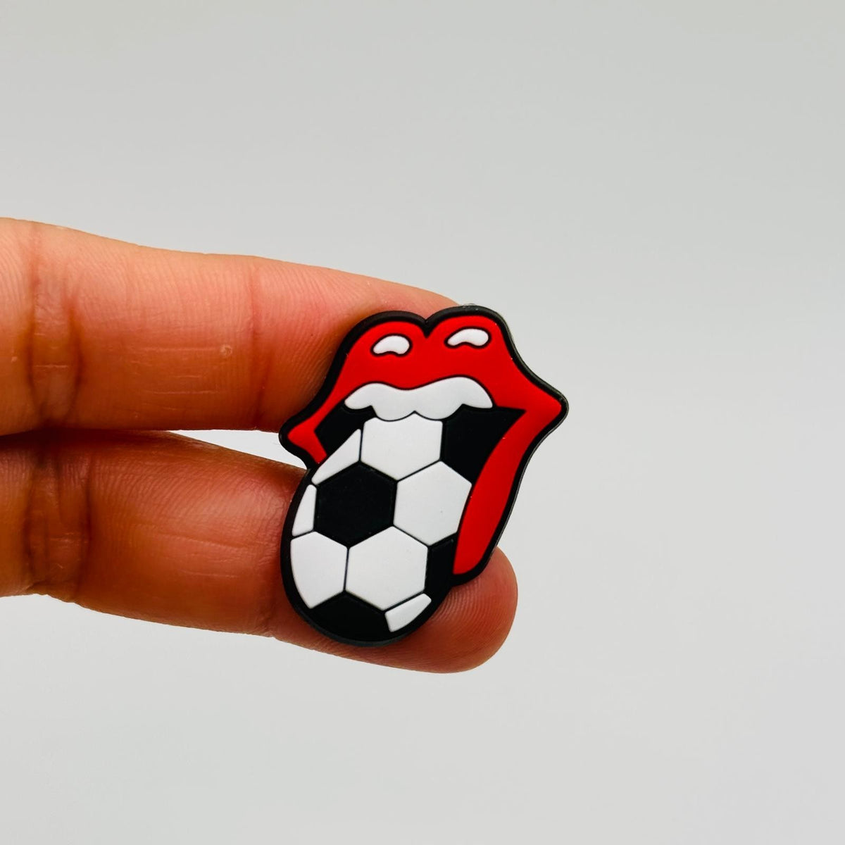 Lionesses Football shoe charms, set of 7, for Crocs-style clogs