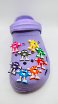 M&M's shoe charms, set of 8, for Crocs-style clogs