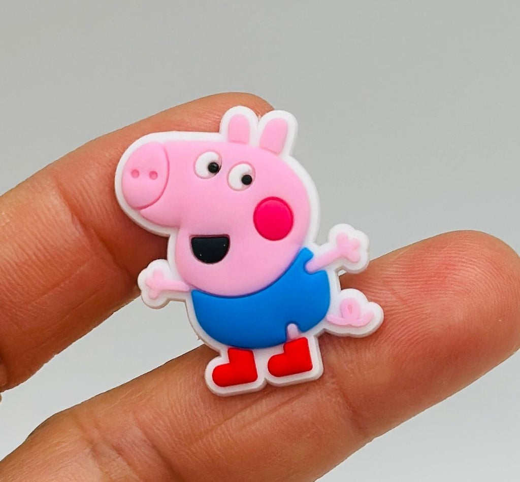 Peppa Pig shoe charms for Crocs-style clogs