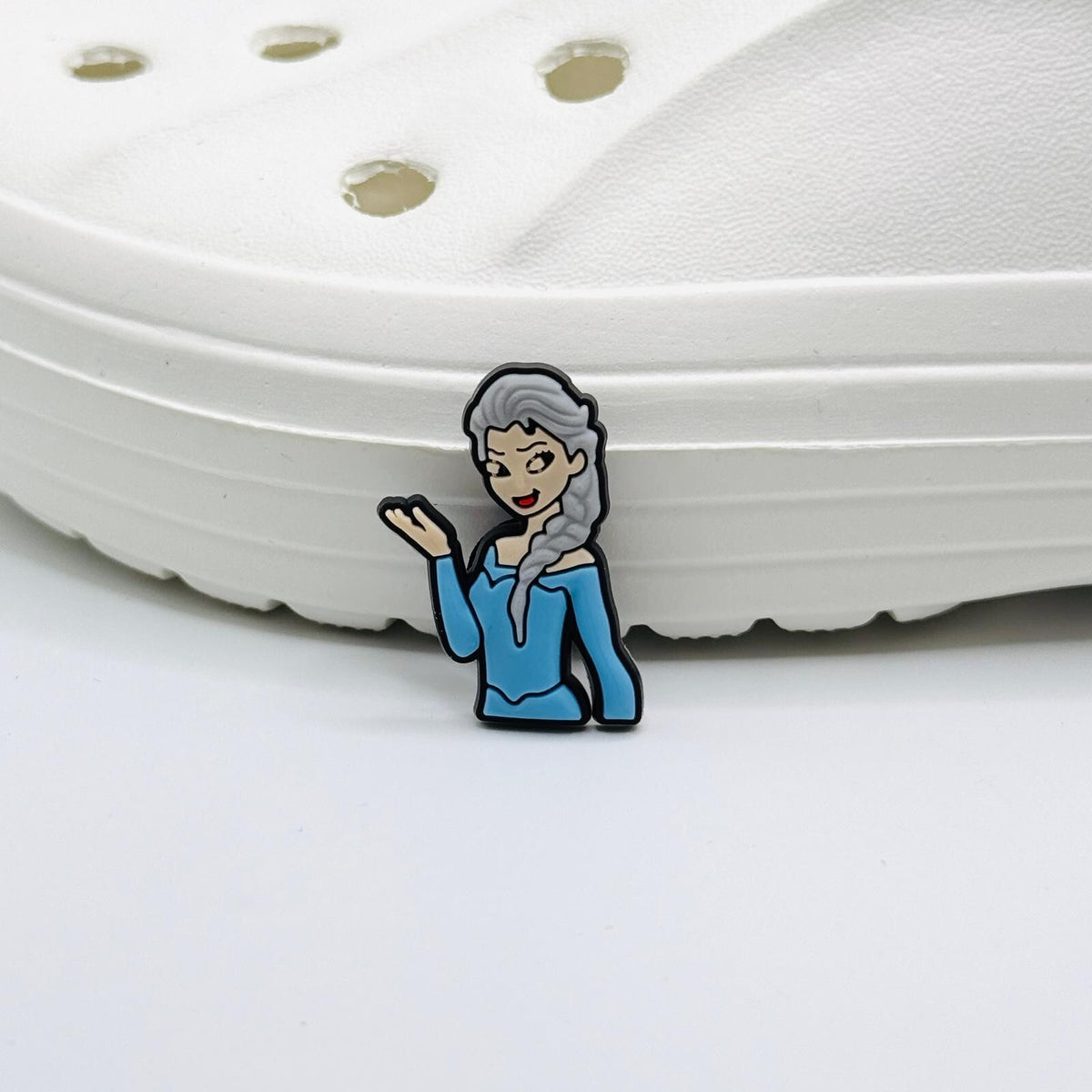 Frozen shoe charms, set of 12, for Crocs-style clogs
