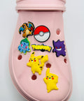 Pokémon pikachu and friends shoe charms, set of 7 – photo 1