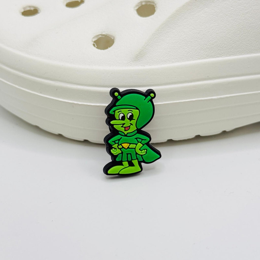 Flinstones shoe charms for Crocs-style clogs