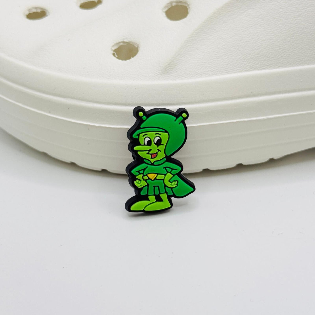 Flinstones shoe charms for Crocs-style clogs