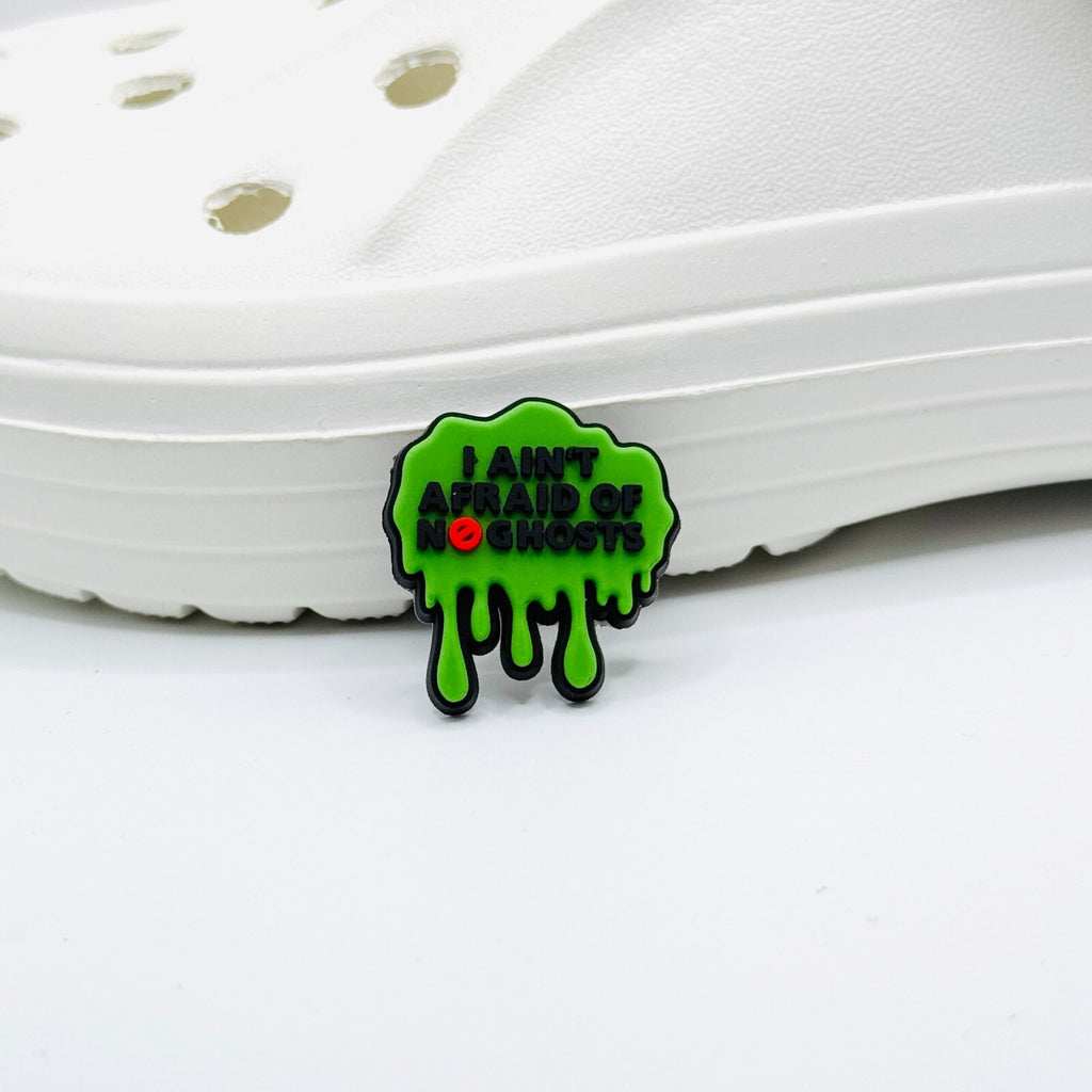 Ghostbusters shoe charms for Crocs-style clogs