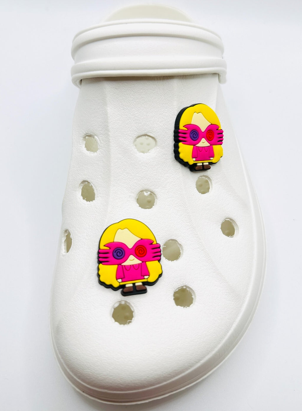 Luna Lovegood shoe charms, set of 2, for Crocs-style clogs