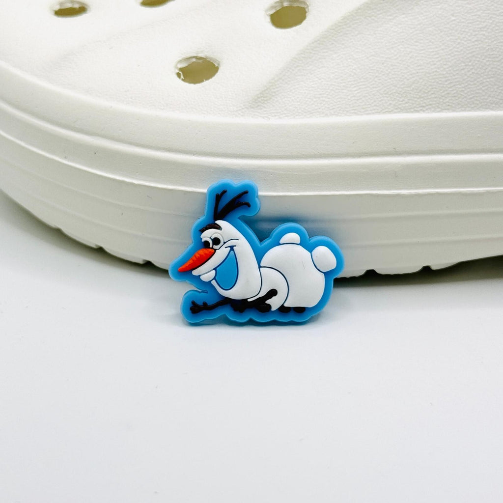 Frozen shoe charms, set of 12, for Crocs-style clogs