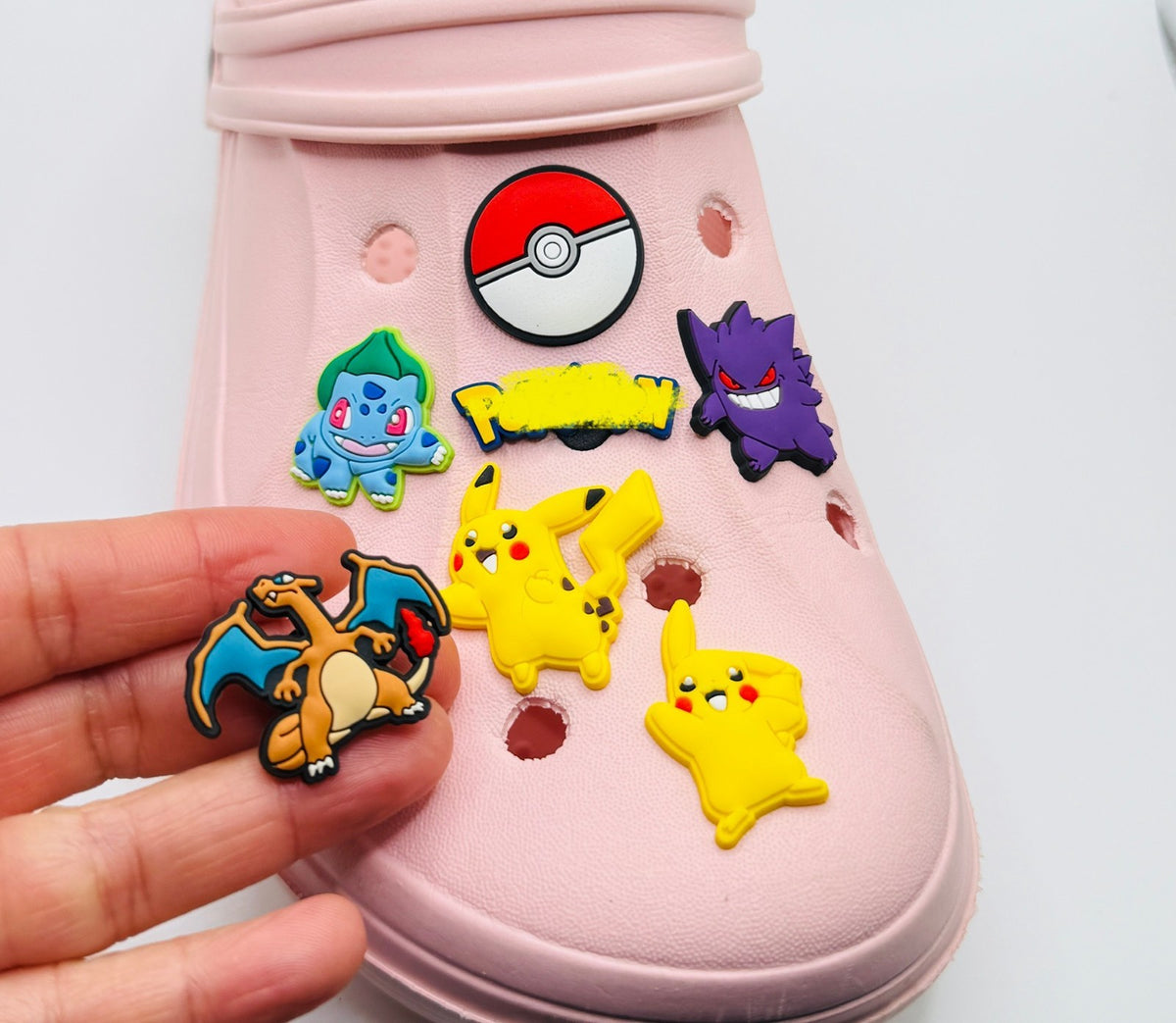 Pokémon pikachu and friends shoe charms, set of 7 – photo 4