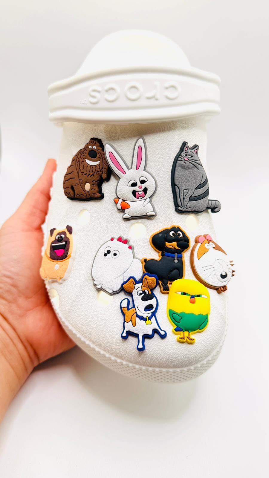 Secret Life of Pets SET OF 9 Shoe Clog shoe charms for Crocs-style clogs
