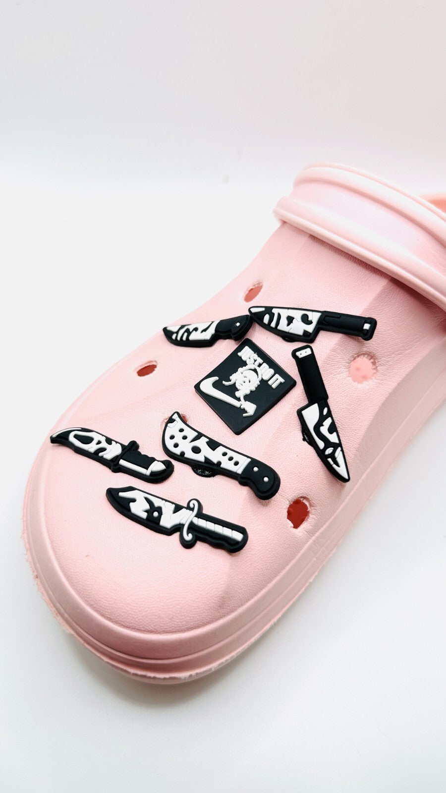 Halloween shoe charms, set of 7, for Crocs-style clogs